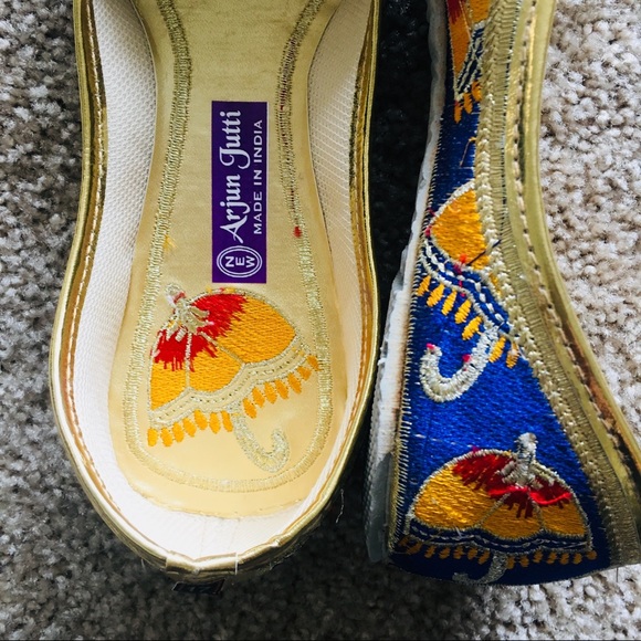 Thanksgiving discount ! Royal Blue Umbrella Jutti - Picture 7 of 8